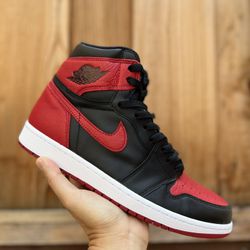 Nike Air Jordan 1 Banned Bred Size 10 2016