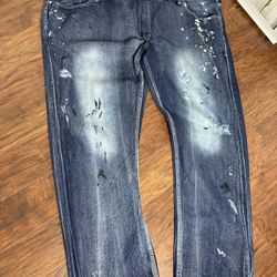 Men’s Dark Color South Pole Stretch Jeans Size 52, 48 Long