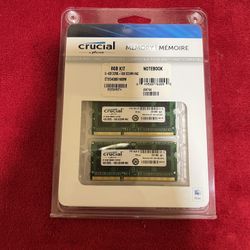 Crucial Memory 8GB kit Notebook 2-4GB