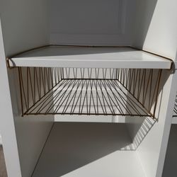 Gold IKEA Hanging Baskets