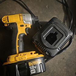 DeWalt impact & charger