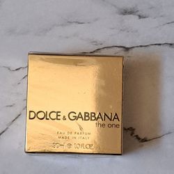 NEW & SEALED " DOLCE & GABBANA THE ONE " WOMAN'S PARFUM SPRAY 35$