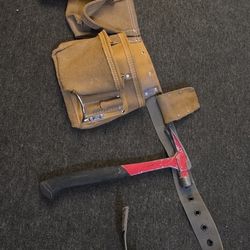 Tools Belt And Hammer 