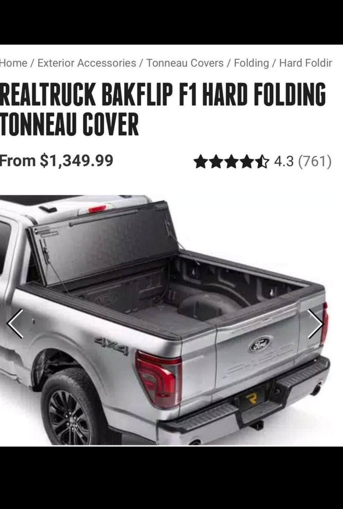 Backflip F1 Hard Folding 6ft 4 Inch Long