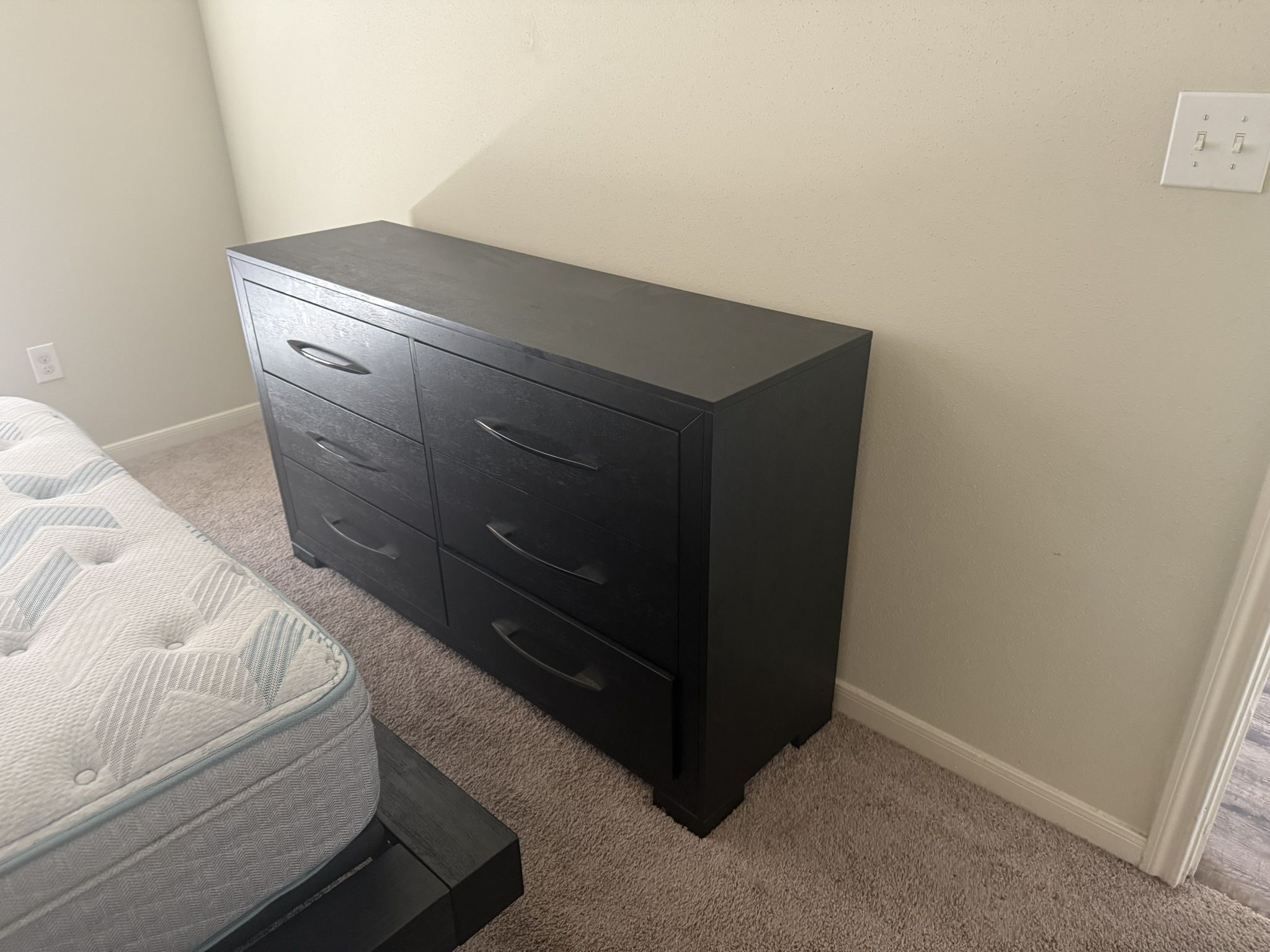 black large dresser