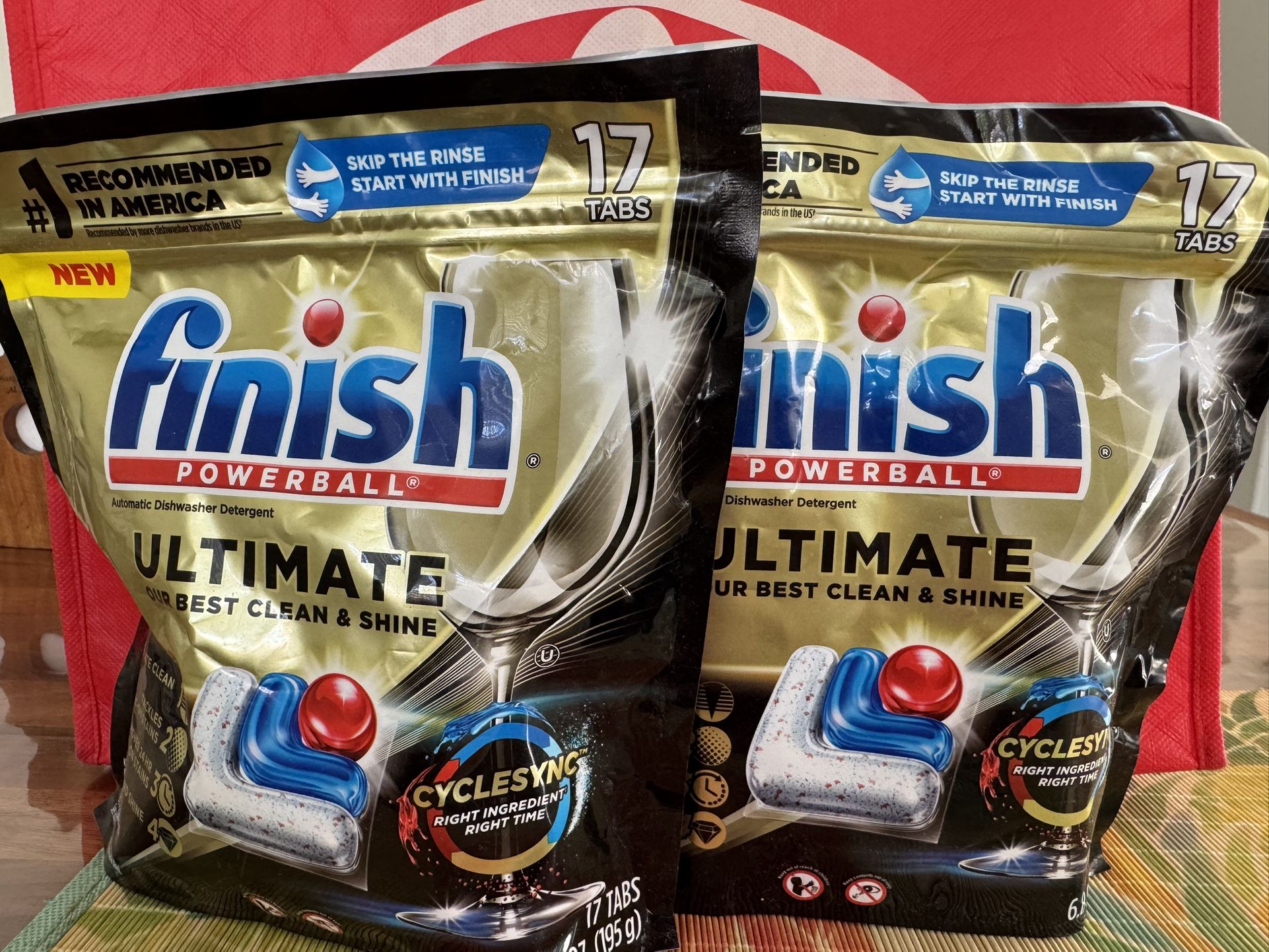 Finish Powerball Dishwasher Tabs