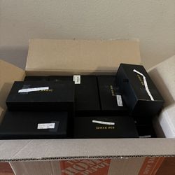 Box Of James Oro Designer Sunglasses