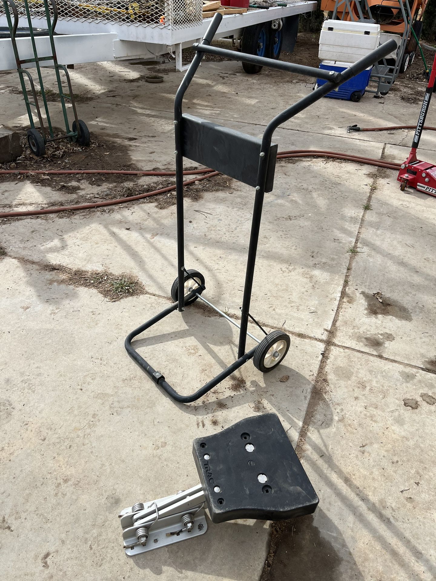 Outboard Motor stand and Motor bracket