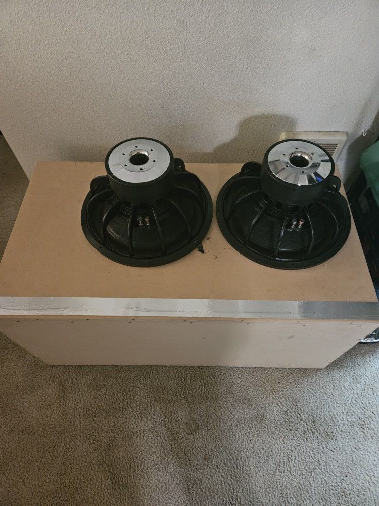 Dc Audio 15 Level 4 Subwoofers