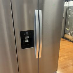 Whirlpool Side By Side Fridge Stainless Steel 26cf 2024 