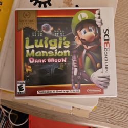 3DS Luigis Mansion Game