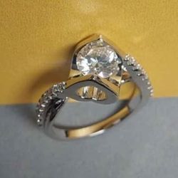 Heart Engagement Ring 
