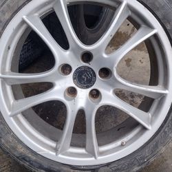 Set Of 21inch Wheels And Tires, 5x130 Wheel Bolt Pattern