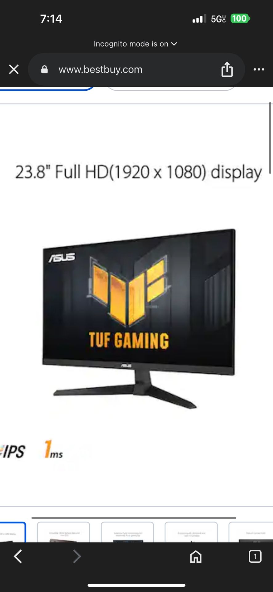 Asus Gaming Monitor