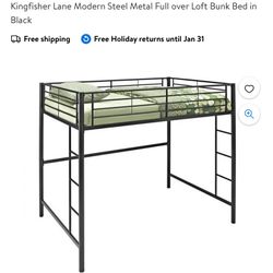 Priced To Sell: Full-size Loft Bed 