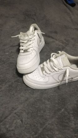 NIKE Air Force ones 6y