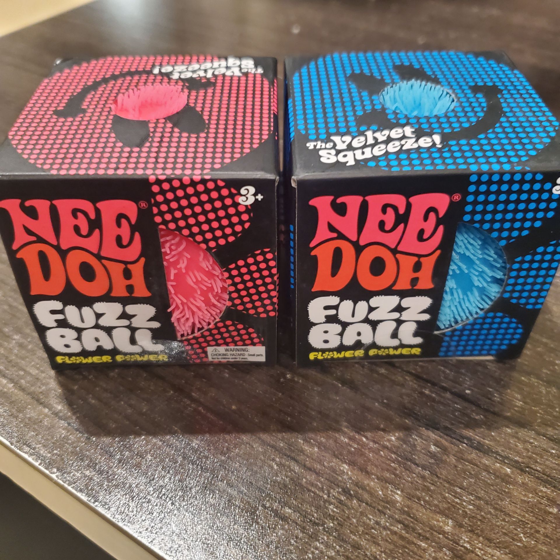2 NeeDoh Fuzz ball