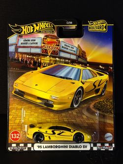 Hot Wheels Boulevard #132 95 Lamborghini Diablo SV