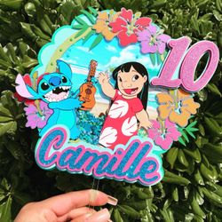 Lilo & Stitch Cake Topper