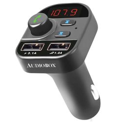 🔥Bluetooth FM Transmitter w/ Fast Charge Car Adaptor USB, SD, MP3🔥