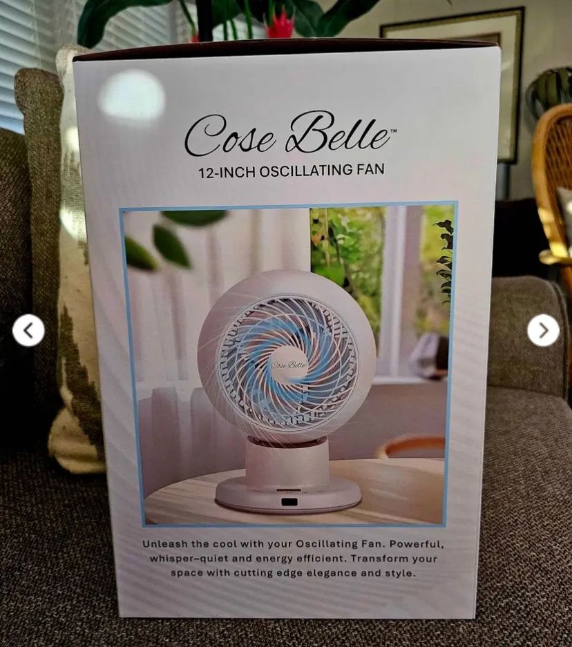 12 Inch OSCILLATING FAN 