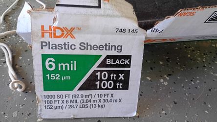 6 MM Plastic Sheting