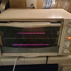 Euro pro 4 burner toaster oven out door cooking. Keep smell heat outside