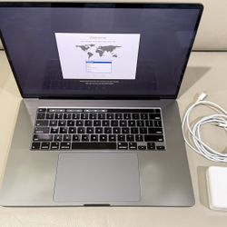 MacBook Pro (16", 2019) Core i7 - 2.6GHz • 512 GB • RAM 16GB • Silver