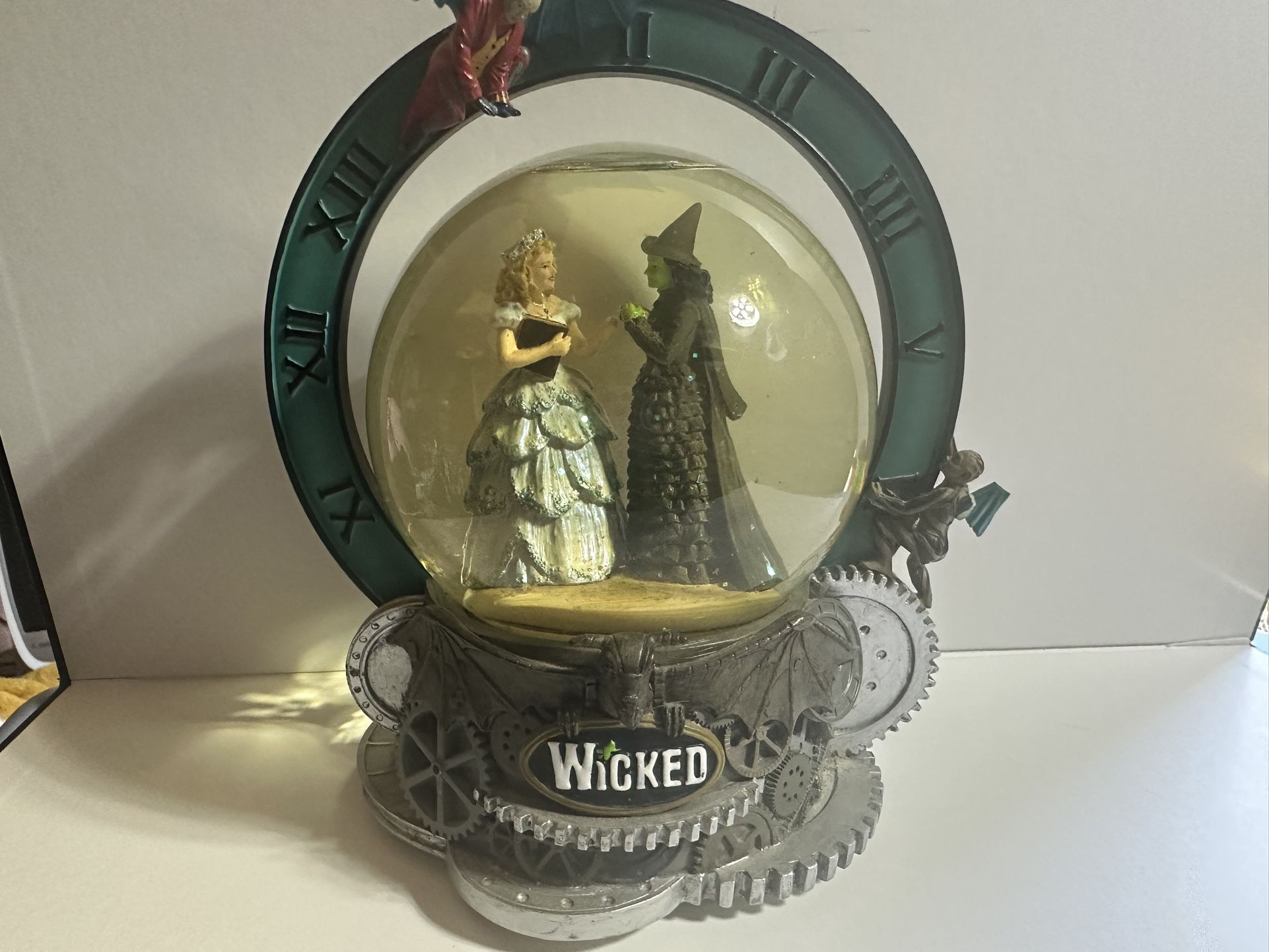 Wicked “adore Good” Musical Snow Globe Read Description