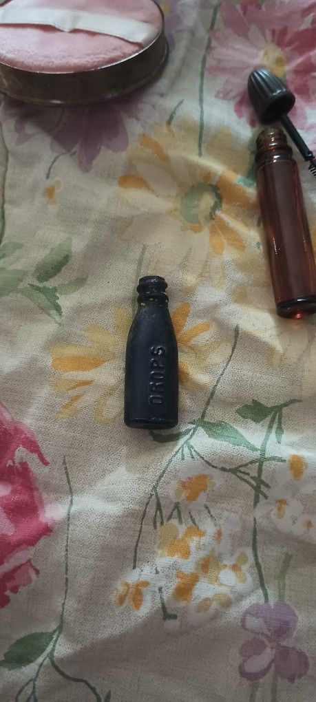 Antique Vicks Glass Bottle