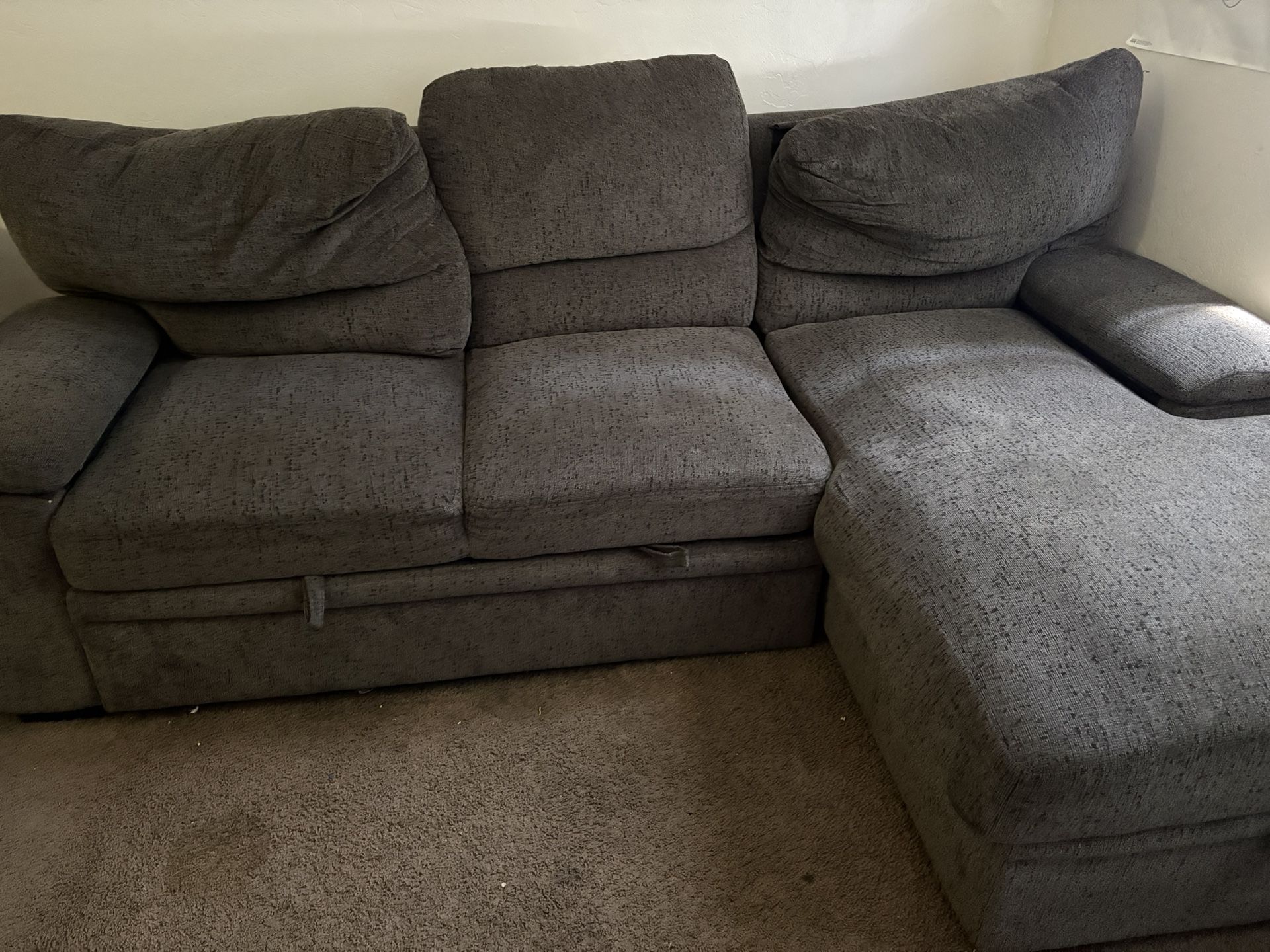 Grey Couch With Storage Offer Price
