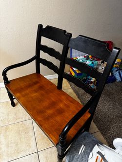 Farmhouse table and bench
