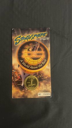 Stratosphere Hotel Casino 1996 Grand Opening Commemorative Token