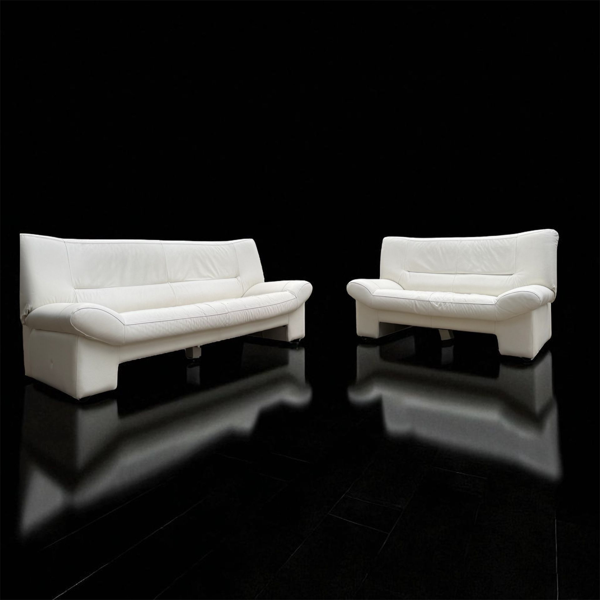 Nicoletti Salotti Italian Leather Sofa Set – 10k sofa $