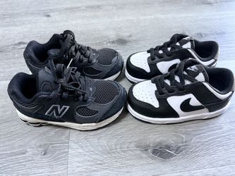 Nikes and New Balances