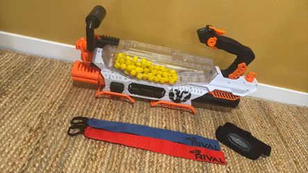 NERF Rival Prometheus MXVIII-20K + Ammo, Team Bands