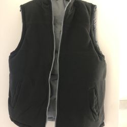 Vest- Reversible Black/Grey NEW