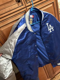 Mitchell & Ness Lightweight Satin Dodgers Jacket
