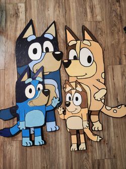 Bluey Party Props
