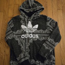 Kids Adidas Bandana Hoodie Size XL