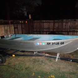 Valco Aluminum Fishing Boat