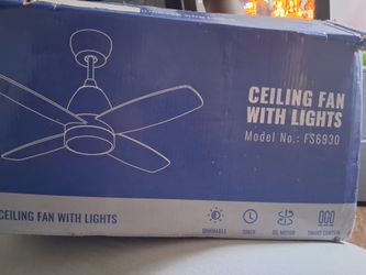 smart Ceiling Fan with Lights Model FS6930