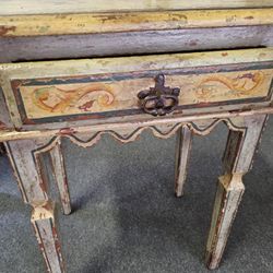 Antique Solid Wood Litte Table