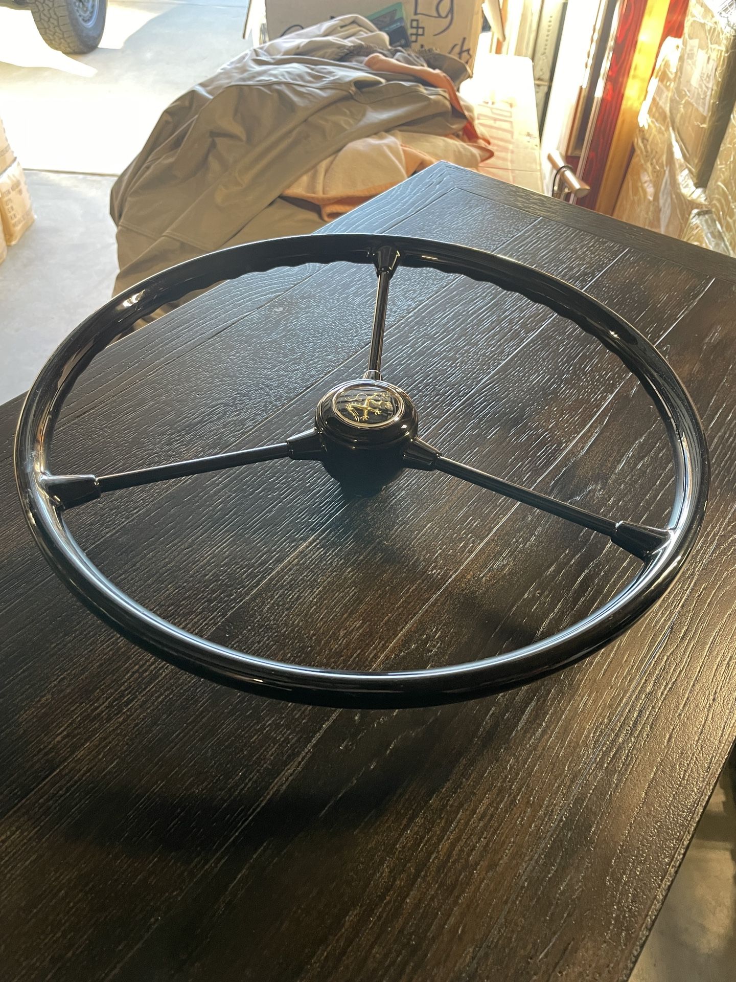 56-up VW 3-spoke Steering Wheel Koch Recast