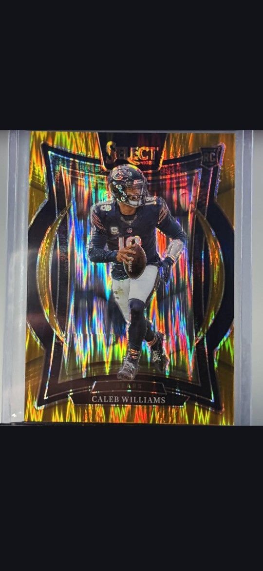 Caleb williams prizim rookie card