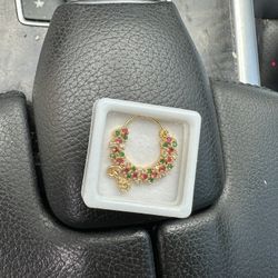 Indian Gold Plated Nose Earring