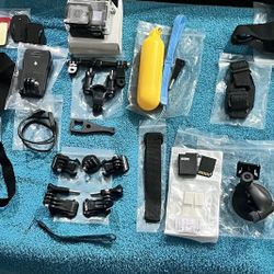 Waterproof Action Sports Camera &accessories