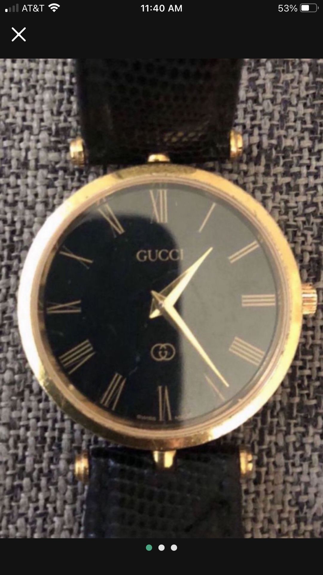Vintage Gucci Women’s Stack Watch