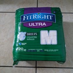 Nuevos Pañales Calzon size Medium para Adultos contiene 20 Piezas