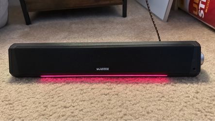 Computer Speakers Gaming Soundbar Color Changing Lights